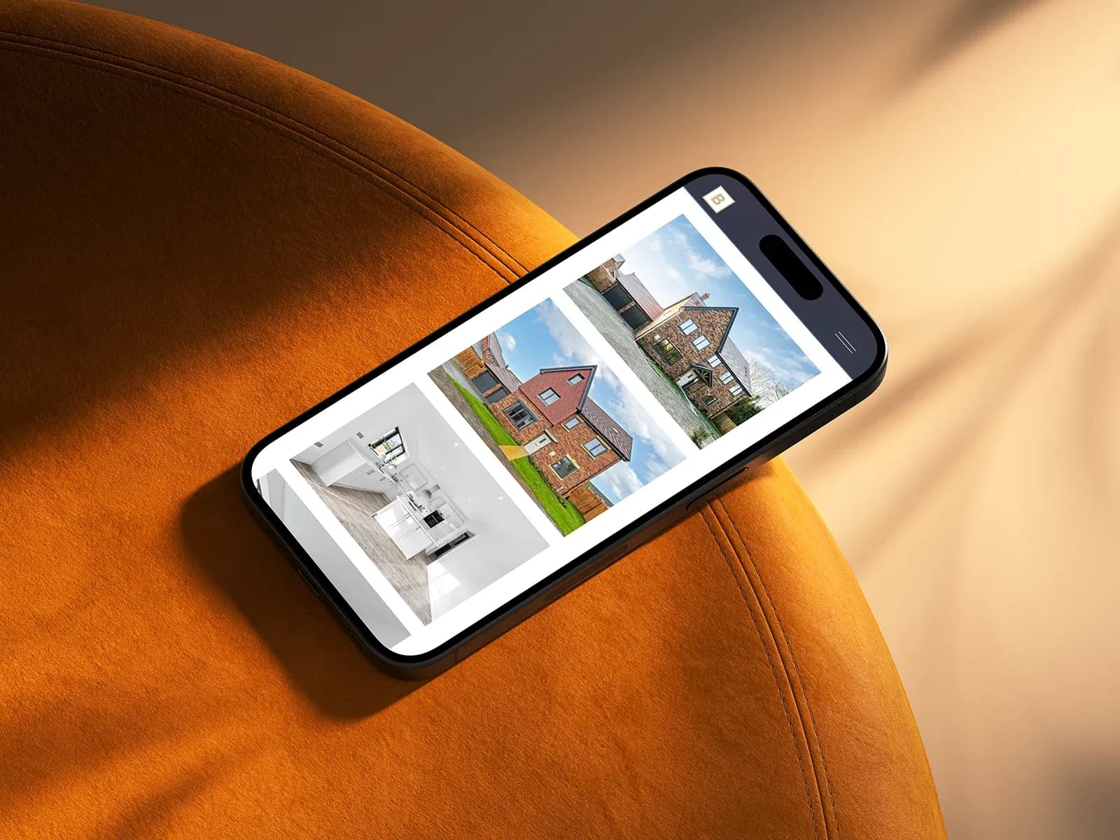 Home Developer Website Mockup
