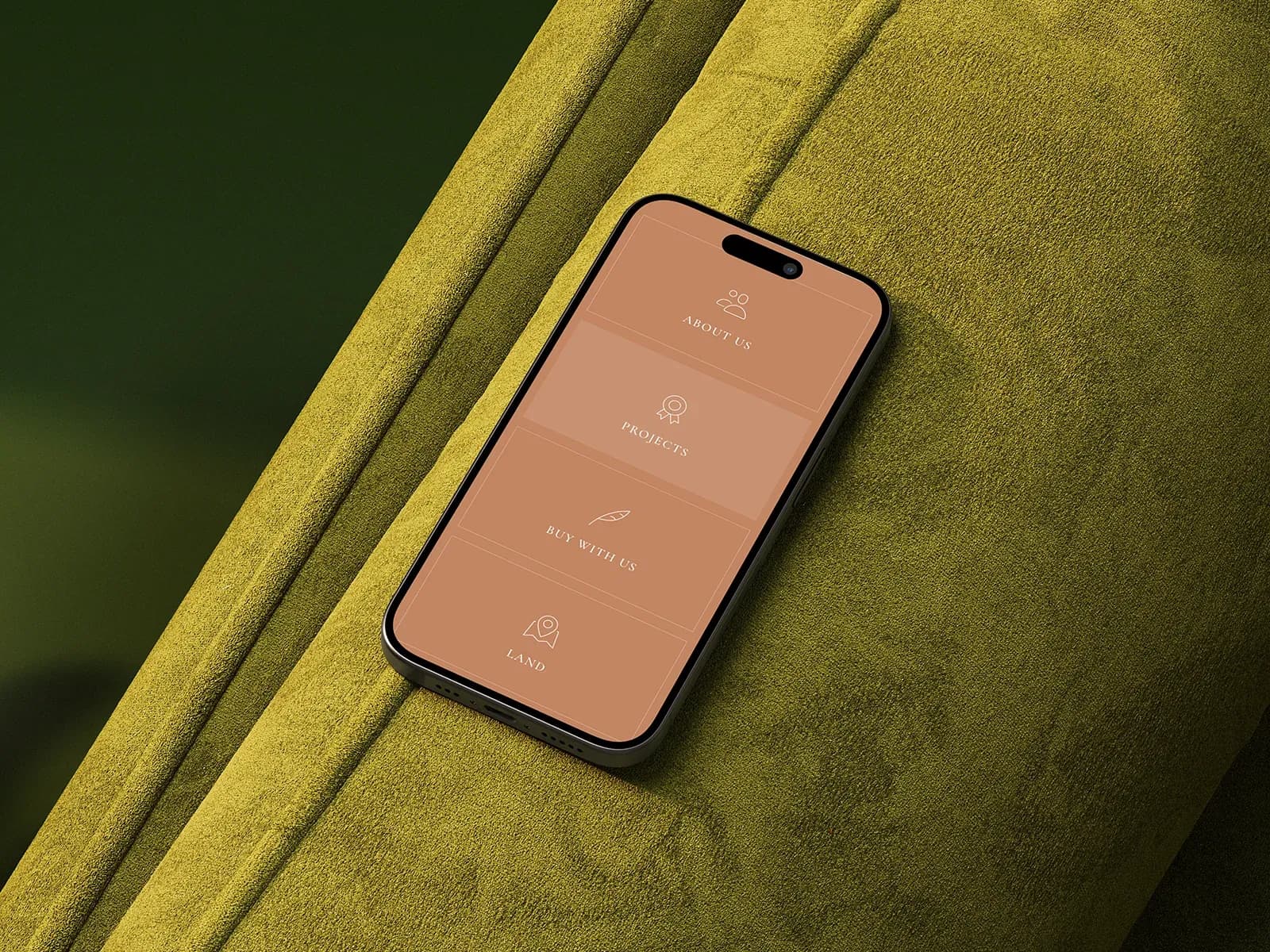 Home Developer Website Mockup